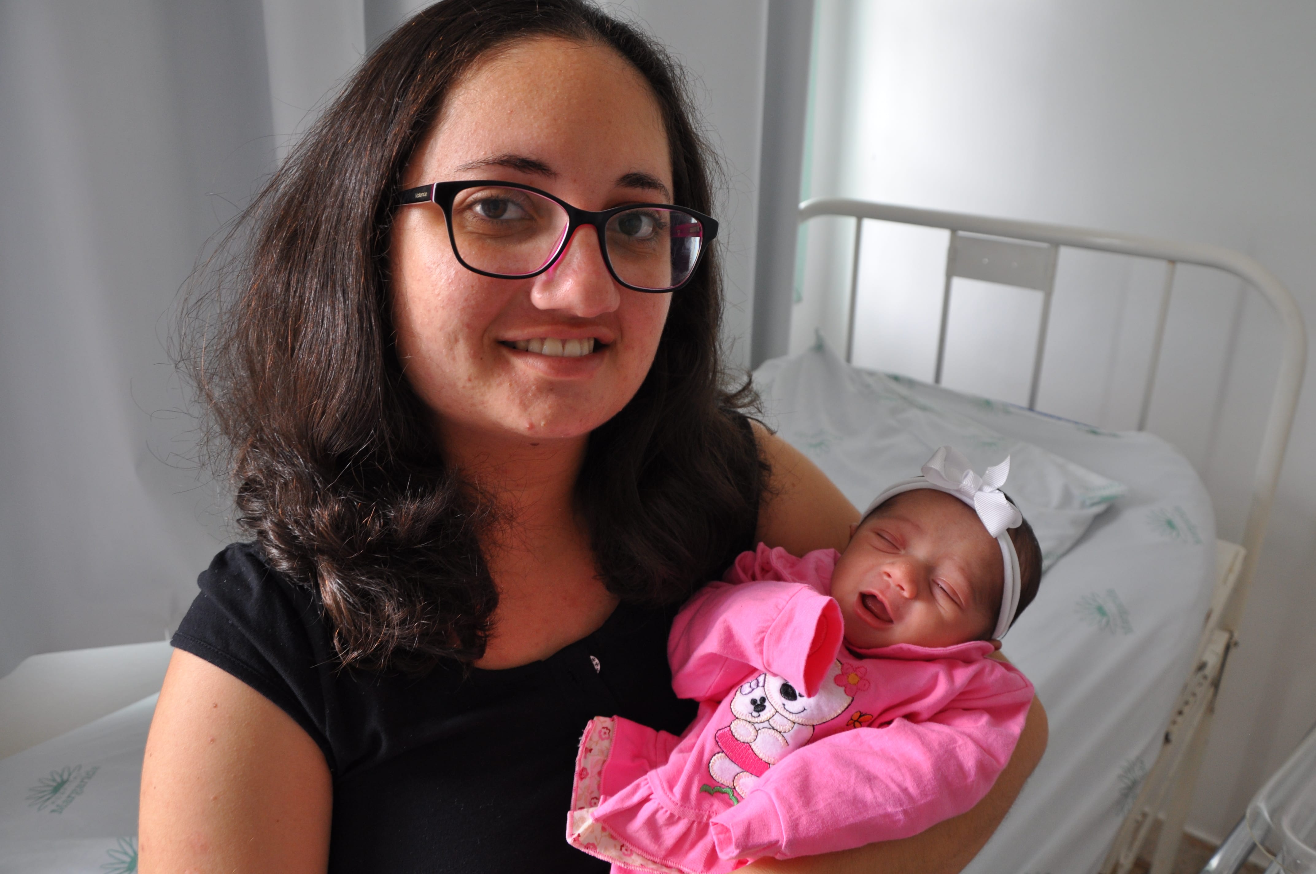 Filha de casal de Rio Piracicaba é a primeira nascida em Monlevade em 2018