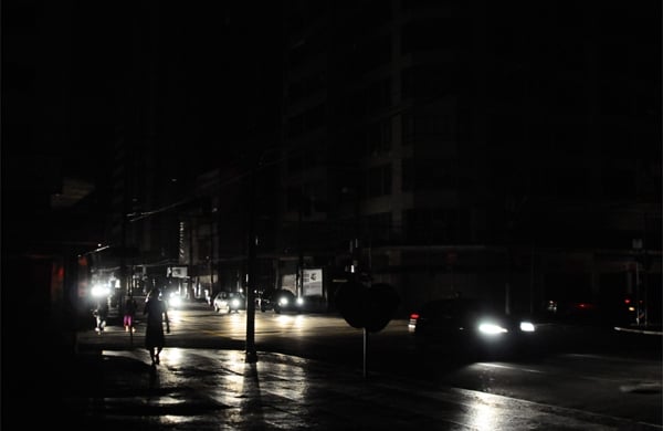 Apagão deixa Itabira e mais 10 cidades às escuras na noite dessa terça-feira