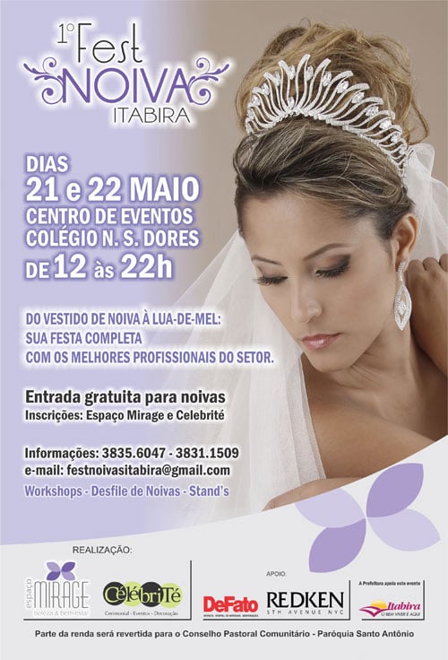 Itabira se prepara para o 1º Fest Noivas