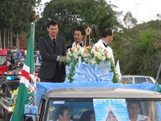 Imagem de Nossa Senhora visita São Domingos do Prata