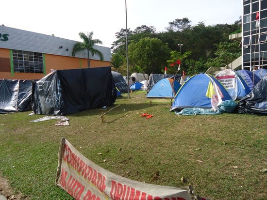 Aglomerado Drummond está praticamente vazio, diz pastor