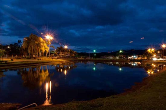 Em Barão de Cocais a Praça da Lagoa ficou mais bonita e segura