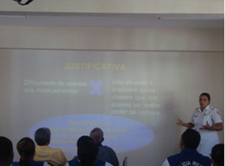 Polícia Militar promove palestra para beneficiados do Programa de Medicamentos de Uso Continuado