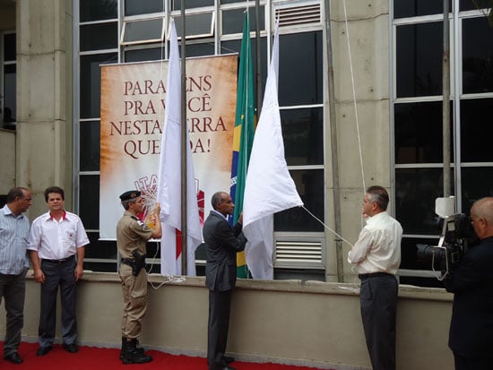 Prefeito abre as comemorações do 163º aniversário de Itabira