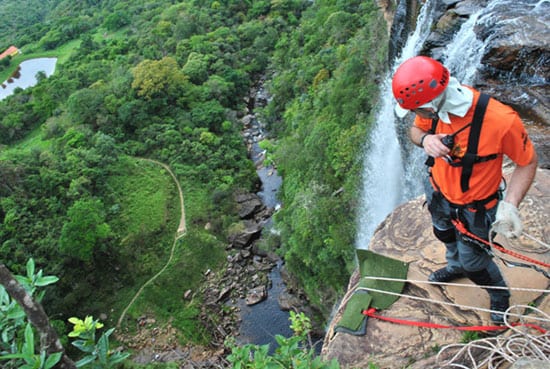 Abertas as inscrições para o rapel na Cachoeira Alta