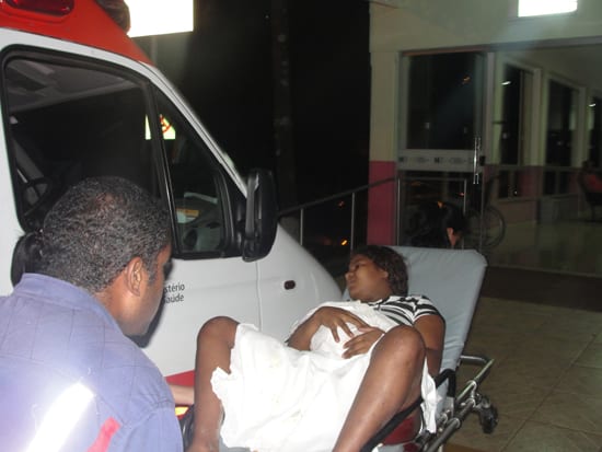 Criança nasce dentro da ambulância do Samu a caminho do hospital