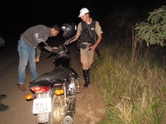 Moto roubada no bairro Praia na sexta-feira é recuperada pela Polícia