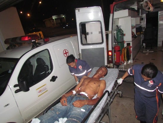 Homem  é baleado em boca de fumo no Gabiroba
