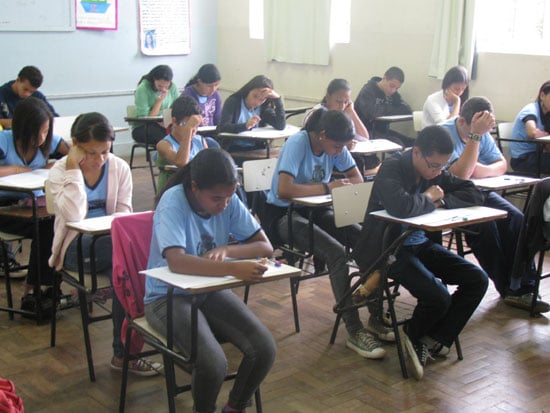 Alunos de Santa Bárbara são avaliados no Proava 2011