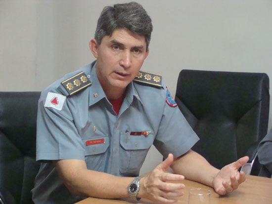 Coronel reconhece que Itabira precisa de mais bombeiros