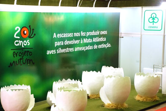 Cenibra participa de exposição em Santa Bárbara