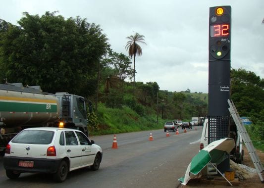 Radares são instalados em duas rodovias que passam por Itabira