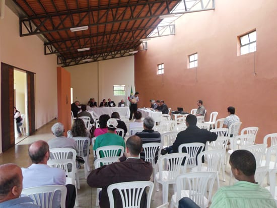 Reunião da Câmara em Senhora do Carmo conta com pouca participação popular