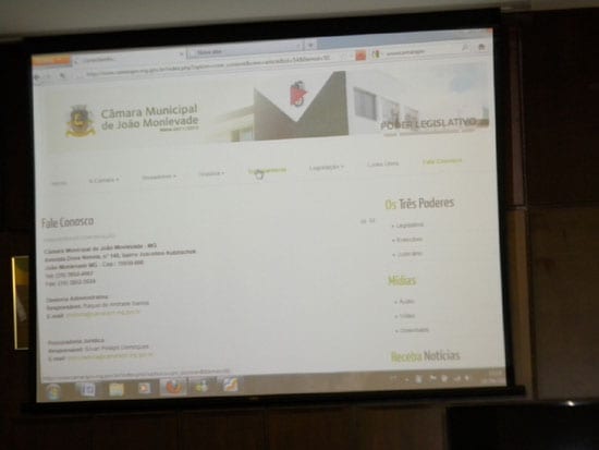 Câmara de Monlevade apresenta novo portal