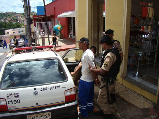 Foragido da Justiça é preso em casa em Itabira