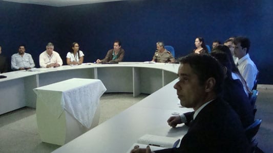 PM se reúne com gerentes de bancos para prevenir ocorrências a caixas eletrônicos