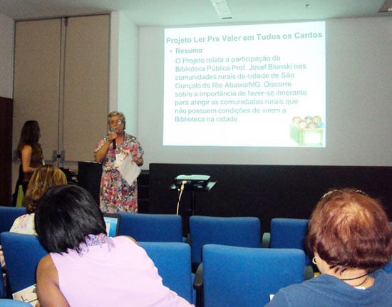 Projeto de São Gonçalo é apresentado no 2º Fórum Nacional das Bibliotecas Públicas