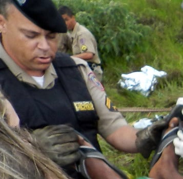 Morre PM de Itabira que teve perna amputada em acidente na semana passada