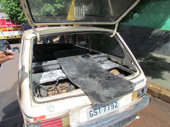 Bateria estoura e incendeia Brasília com família no bairro Bela Vista