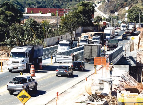 Dnit e PRF decidem local onde será instalada balança para pesagem de veículos na BR-381