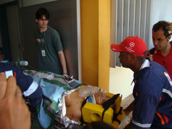 Acidente na BR-381 deixa motoqueiro gravemente ferido