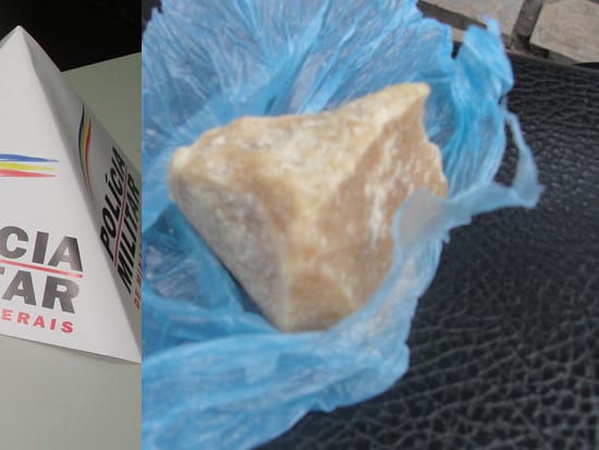 Menor apreendido com pedra de crack no Juca Rosa