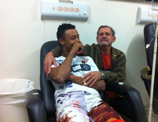 Loucura de amor acaba no hospital