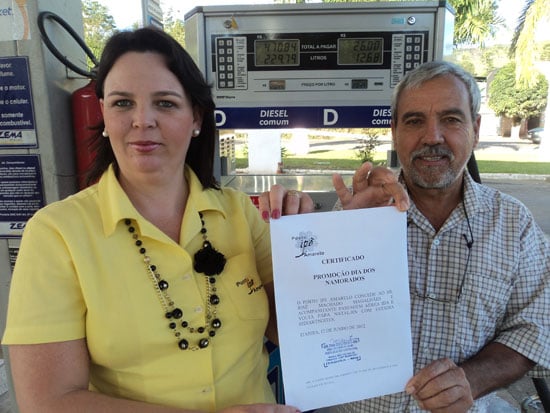 Posto Ipê Amarelo leva sortudo e acompanhante a Natal