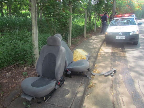 Polícia de Itabira recupera peças furtadas de Ford Ka