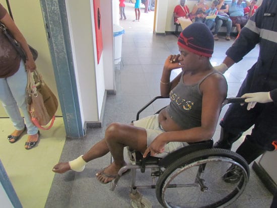 Mulher atingida com duas punhaladas chama Samu no dia seguinte