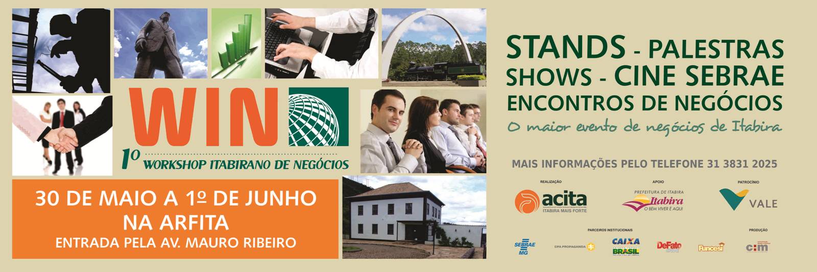 Acita promove Workshop de Negócios em Itabira