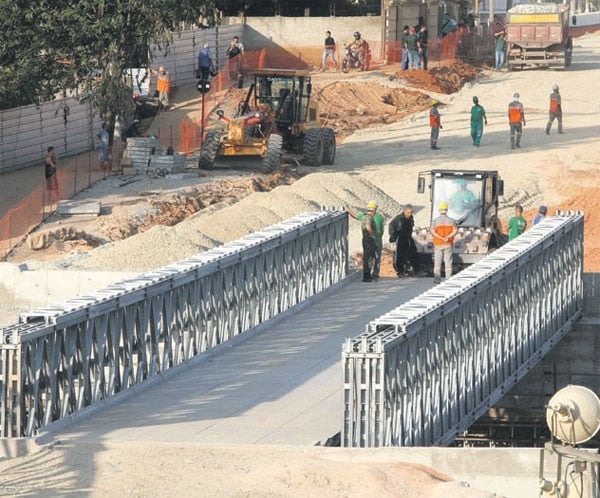 Tráfego em pontes provisórias da BR-381 será liberado neste sábado