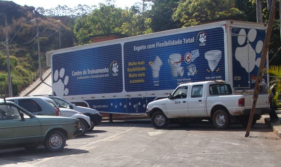Unidade Móvel da Tigre oferece curso em Itabira