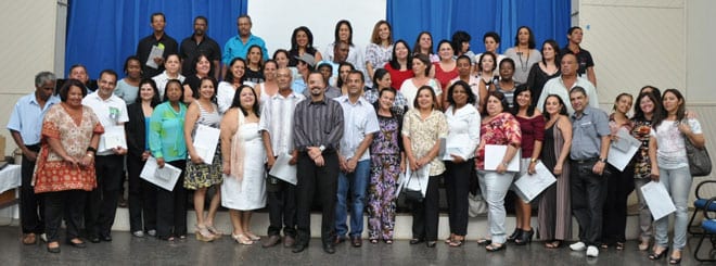 Prefeitura de Barão de Cocais homenageia servidores por tempo de serviço