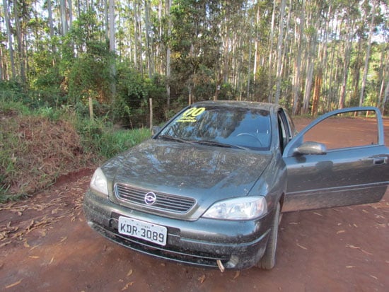 Astra furtado de agência é encontrado na comunidade de Machados