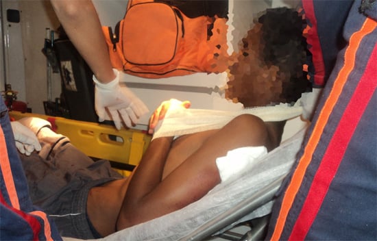 Adolescente de 15 anos é baleado no bairro Juca Rosa