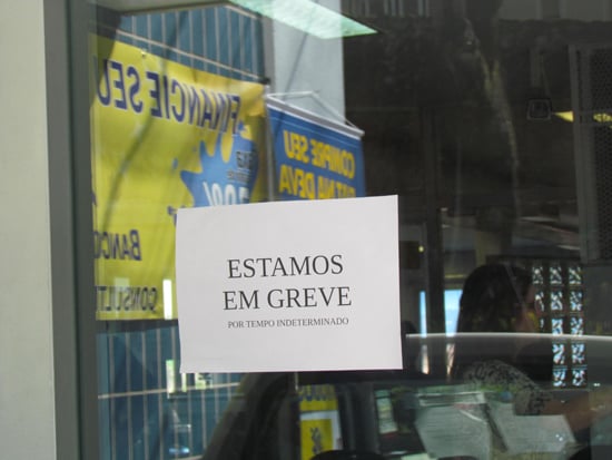 Banco do Brasil e Caixa Econômica Federal em greve também em Itabira