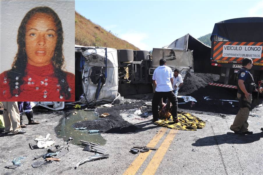 Uma pessoa morre e duas ficam gravemente feridas em acidente na BR-381, em Monlevade