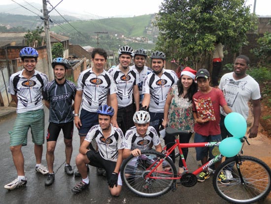 Natal Solidário Bike e Cia. ajuda crianças carentes