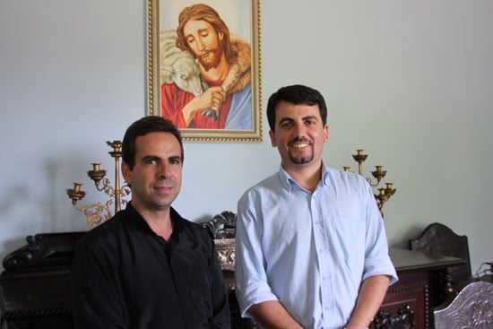 Prandini visita novo pároco da Igreja São José Operário