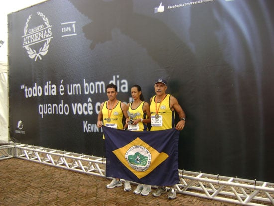 Itabiranas sobem ao pódio em corrida na orla da Lagoa da Pampulha