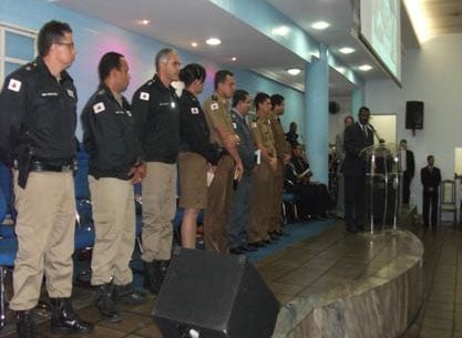 Igreja Assembleia de Deus homenageia militares pelo Dia do Soldado