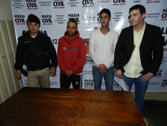 Polícias Militar e Civil prendem dois acusados de arrombar caixa na Funcesi