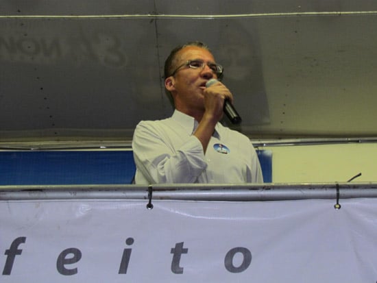 Em seu primeiro comício, Damon promete reestruturar a saúde de Itabira