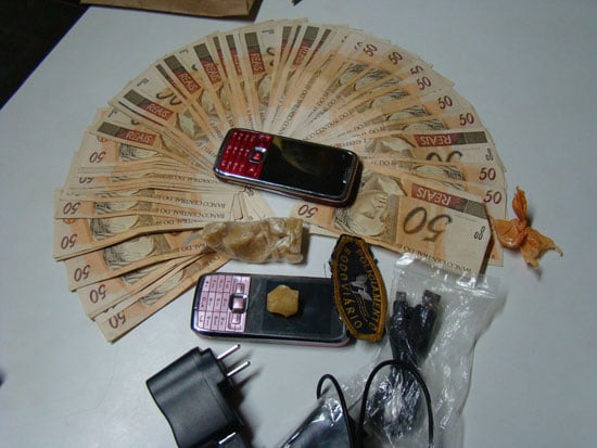 Criminosos de BH são presos com drogas e dinheiro em Itabira