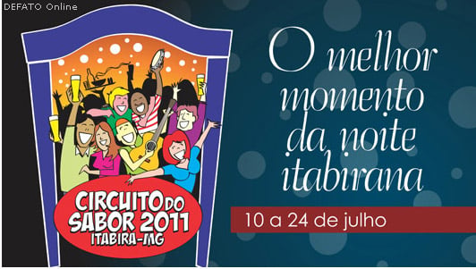 Participantes do Circuito do Sabor 2011 já definiram seus pratos