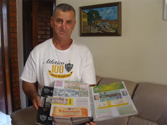 Paixão por futebol