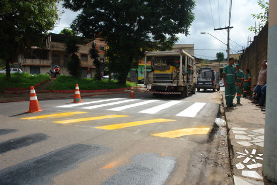 Prefeitura de Itabira muda e revitaliza a sinalização em vias da cidade