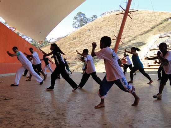 1º Aulão de Capoeira do Grupo Vadeia