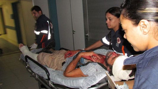 Vendedor de picolé  é agredido com barra de ferro no Bethânia